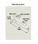 Dormakaba 8916 AF89J Heavy-Duty Surface Applied Door Closer w/ Flat Arm