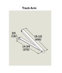 Dormakaba 8916 FT Heavy-Duty Surface Applied Door Closer w/ Flush Track Arm