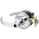 Corbin Russwin CL3132 PZD 625 LC Grade 1 Institutional/Utility Conventional Less Cylinder Cylindrical Lever Lock Bright Chrome Finish