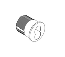 Dorma 97x09138 1-3/8" SFIC Mortise Housing for 7-pin Core