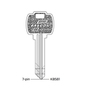 Falcon KB581 7-pin Standard Key Blank