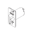 Falcon 23981145 2-3/4" Deadlatch, Square Corner, 1-1/8" x 2-1/4" for T Series
