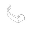 Falcon 030744-000 Closed Quantum Lever, Outside for T Series