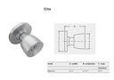 Falcon W511 ELI Grade 2 Entry/Office Cylindrical Knob Lock w/ Elite Knob Style