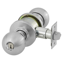 Sargent 28-6G37 OB 26D Grade 2 Classroom Cylindrical Knob Lock, Conventional Cylinder, Satin Chrome Finish