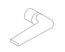 Von Duprin 050008 360/992 RMV 994/996 L-DT/L-NL Trim Lever, 05 Style