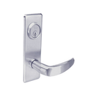 Arrow BM21 VG 26D Front Door Mortise Lock w/ V Lever and G Escutcheon, Satin Chrome Finish