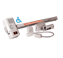 Alarm Lock 715X28X88 Sirenlock Delayed Egress Exit Alarm, Aluminum Finish
