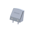 Hager 2-649-0044 32D End Cap Replacement for 4500 Series, Satin Stainless Steel Finish