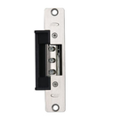 RCI 7305 32D Electric Strike, 5-7/8" Round Corner Faceplate, Fail Safe, Satin Stainless Steel Finish