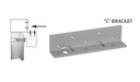 RCI LB10 L Bracket for 8310 Electromagnetic Lock, 2-1/2" x 2" x 10-1/2"