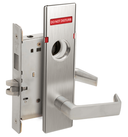 Schlage L9457L 06N OS-DND Classroom Security w/ Deadbolt Mortise Lock, Exterior Do Not Disturb Indicator