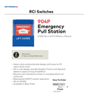 RCI 904P Emergency Pull Station