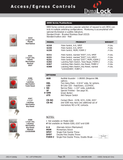 DynaLock 6230 Palm Switch Button w/ Momentary SPDT Form "Z