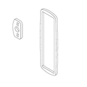 Falcon 600310 Push Bar End Cap Kit for 24/25 Series Exit Device