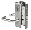 BEST 45H7R 3M 626 Classroom Mortise Lever Lock w/ 3 Lever and M Escutcheon, Satin Chrome Finish