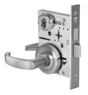 BEST 45H7T 14R 626 Dormitory Mortise Lever Lock w/ 14 Lever and R Rose, Satin Chrome Finish
