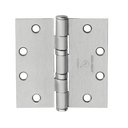 Mckinney TA2314 5X4-1/2 32D Five Knuckle Full Mortise Hinge, Standard Weight, 5" x 4-1/2", Satin Stainless Steel