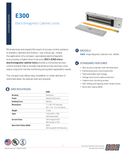 SDC E300 Excel Series Value Engineered Magnetic Lock, 300 lbs Holding Force