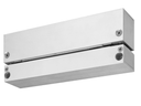 SDC 1561SV Surface Mount Hi/Shear Concealed EMLock for Push Side of the Door, Satin Aluminum Finish