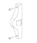 Von Duprin	050184 26D Center Case Kit for 55NL, Satin Chrome Finish