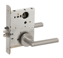 Schlage L9050L LATA Entrance Office Mortise Lock, Less Cylinder w/ Latitude Lever and A Rose