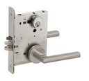 Schlage L9077P LATA Classroom Security Holdback Mortise Lock, Conventional Cylinder w/ Latitude Lever and A Rose