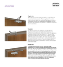Accentra (Yale) 151 Door Closer, Tri-Packed, Hold Open