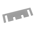 Rockwood HS44 1-7/16" x 4-1/2" Hinge Shim, Galvanized Coat