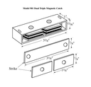 Rockwood 901 Extra Heavy Duty Magnetic Catch
