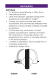 Accentra (Yale) MO5407LN Grade 1 Entry Cylindrical Lever Lock