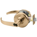 Corbin Russwin CL3155 PZD 612 CL6 Grade 1 Classroom Cylindrical Lever Lock, Accepts Large Format IC Core (LFIC), Satin Brass Finish