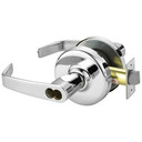 Corbin Russwin CL3157 NZD 625 M08 Grade 1 Storeroom Cylindrical Lever Lock, Accepts Small Format IC Core (SFIC), Bright Chrome Finish