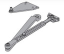 Falcon SC61A RW/PA AL Door Closer - Regular Arm with parallel arm shoe - Aluminum