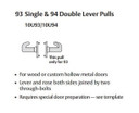 Sargent 10XU94 LB Double Lever Pull