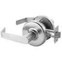 Corbin Russwin CL3310 NZD 626 D214 Passage or Closet Lever Set, For doors over 2" (51mm) - 2-1/4" (57mm) Thick, Satin Chrome Finish