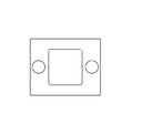 Dorma 418 Standard Top Strike for 9100, 9600 Exit Device