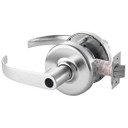 Corbin Russwin CL3372 PZD 626 LC Extra Heavy-Duty Apartment, Exit or Public Toilet Conventional Less Cylinder Lever Lock, Satin Chrome Finish