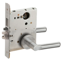 Schlage L9480L 18A Storeroom Mortise Lock w/ Deadbolt, Less Cylinder