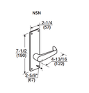 Corbin Russwin ML2051 NSN Entrance or Office Mortise Lock
