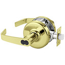 Corbin Russwin CL3551 NZD 605 CL6 Heavy-Duty Entrance or Office Cylindrical Lever Lock, Accepts Large Format IC Core (LFIC), Bright Brass Finish