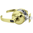 Corbin Russwin CL3557 PZD 605 CL6 Heavy-Duty Storeroom or Closet Cylindrical Lever Lock, Accepts Large Format IC Core (LFIC), Bright Brass Finish