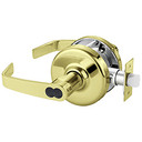 Corbin Russwin CL3582 NZD 605 CL6 Heavy-Duty Store Door Cylindrical Lever Lock, Accepts Large Format IC Core (LFIC), Bright Brass Finish