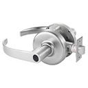 Corbin Russwin CL3851 PZD 626 LC Grade 2 Entrance or Office Conventional Less Cylinder Lever Lock, Satin Chrome Finish