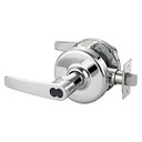 Corbin Russwin CL3855 AZD 625 CL6 Grade 2 Classroom Cylindrical Lever Lock, Accepts Large Format IC Core (LFIC), Bright Chrome Finish