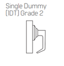 BEST 7KC01DT15D Grade 2 Single Dummy Lever Lock