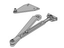Falcon SC70A-3077/PA AL Regular Arm with PA Bracket, for SC70 Series Closer, Aluminum Painted Finish