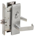 Schlage L9040 06N Mortise Bath/bedroom privacy lock, w/ 06 Lever and N Escutcheon