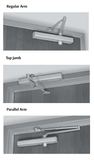 Norton 8301 Architectural  Door Closer, Regular Arm