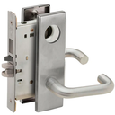 Schlage L9453L 03N Entrance Mortise Lock with Deadbolt, Less Cylinder